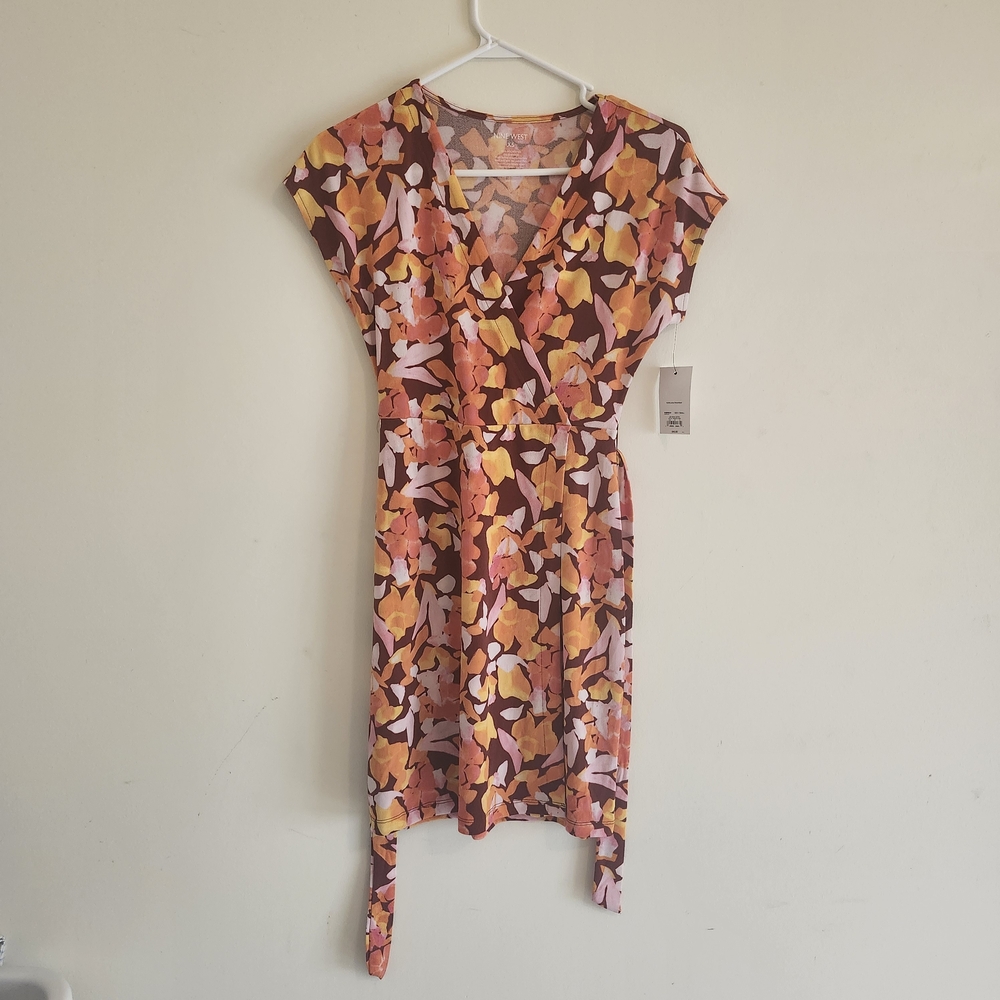 Nine West Multicolor Floral Dress